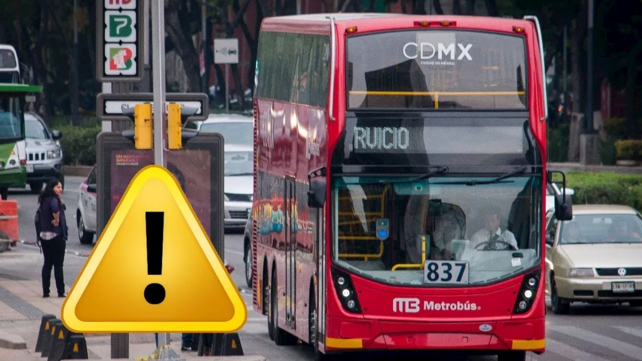 CIERRA estaciones el Metrobús de la CDMX este sábado 30: ¿Cuáles no darán servicio?