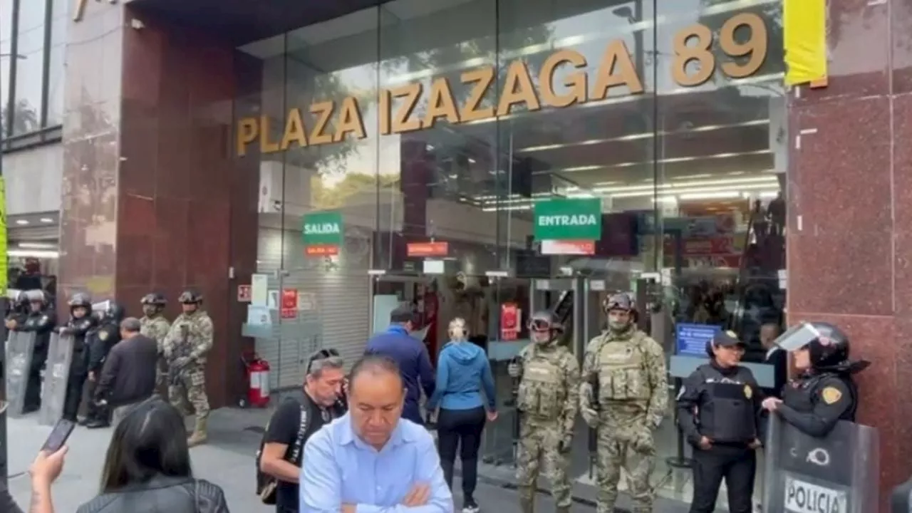 Marcelo Ebrard presenta denuncia ante FGR contra la Plaza Izazaga 89