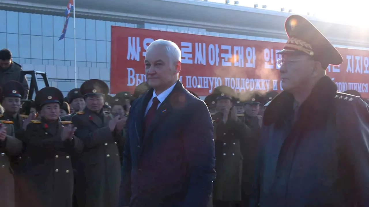 Russian defence minister visits North Korea for military and political talks