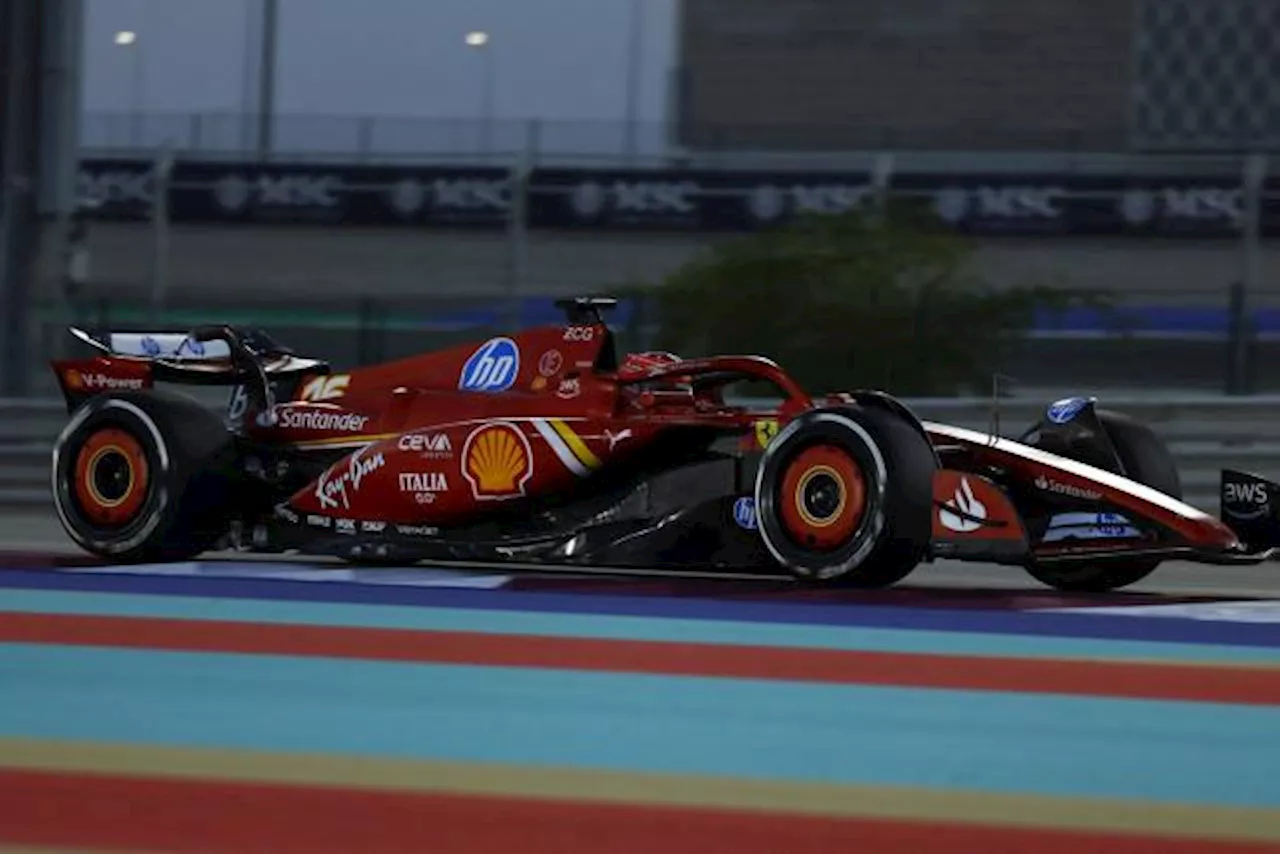 Charles Leclerc domine les seuls essais libres du Grand Prix du Qatar, Ferrari et McLaren au coude à coude