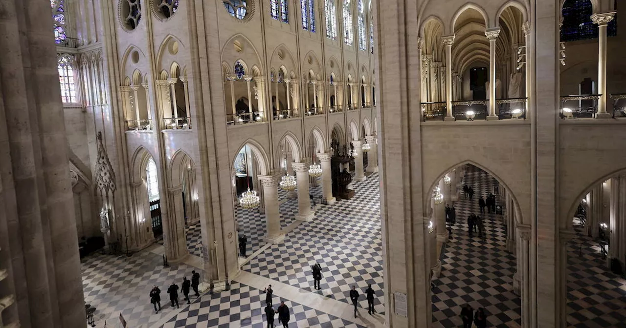 Visite d’Emmanuel Macron à Notre-Dame : alors, quoi de nef ?