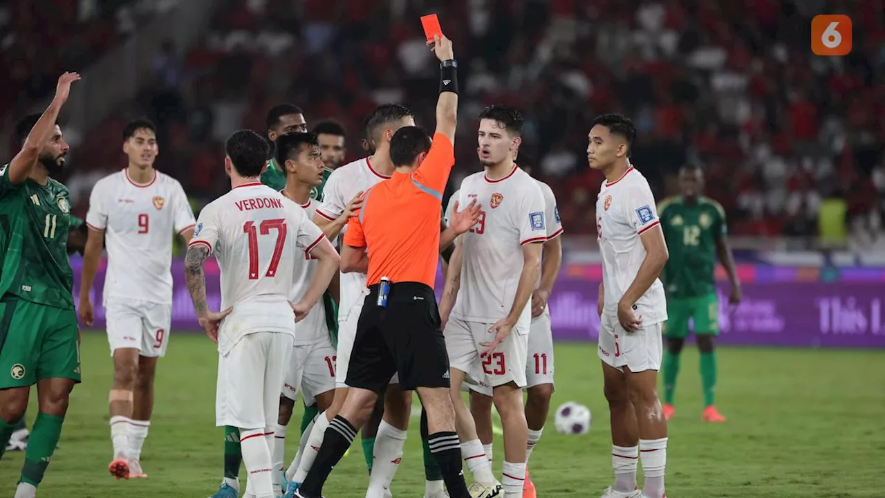 Wakil Ketua Komite Wasit PSSI: Kartu Merah Justin Hubner Sebaiknya Diberikan Kartu Merah