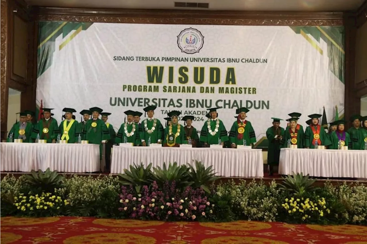 Wisuda Program Sarjana dan Magister Universitas Ibnu Chaldun 2023-2024