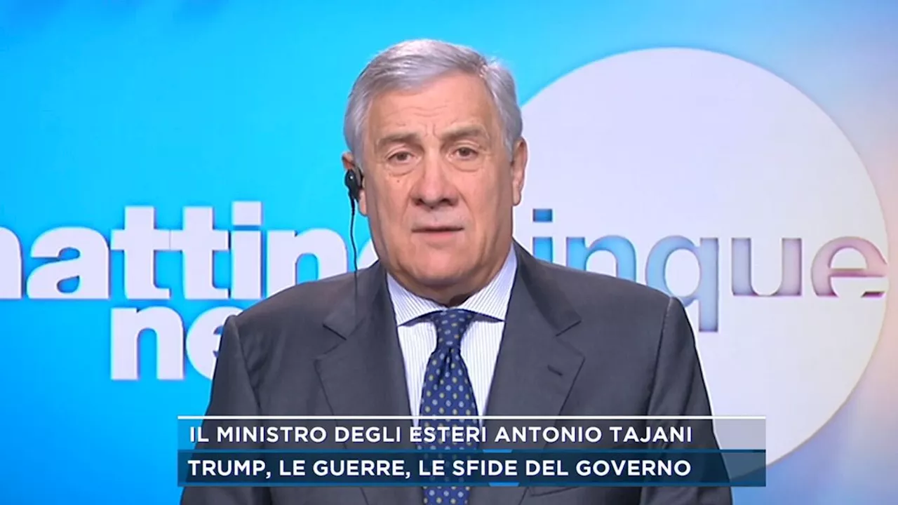 Tajani: 'Siamo tre partiti differenti, andremo avanti sino alla fine della legislatura'