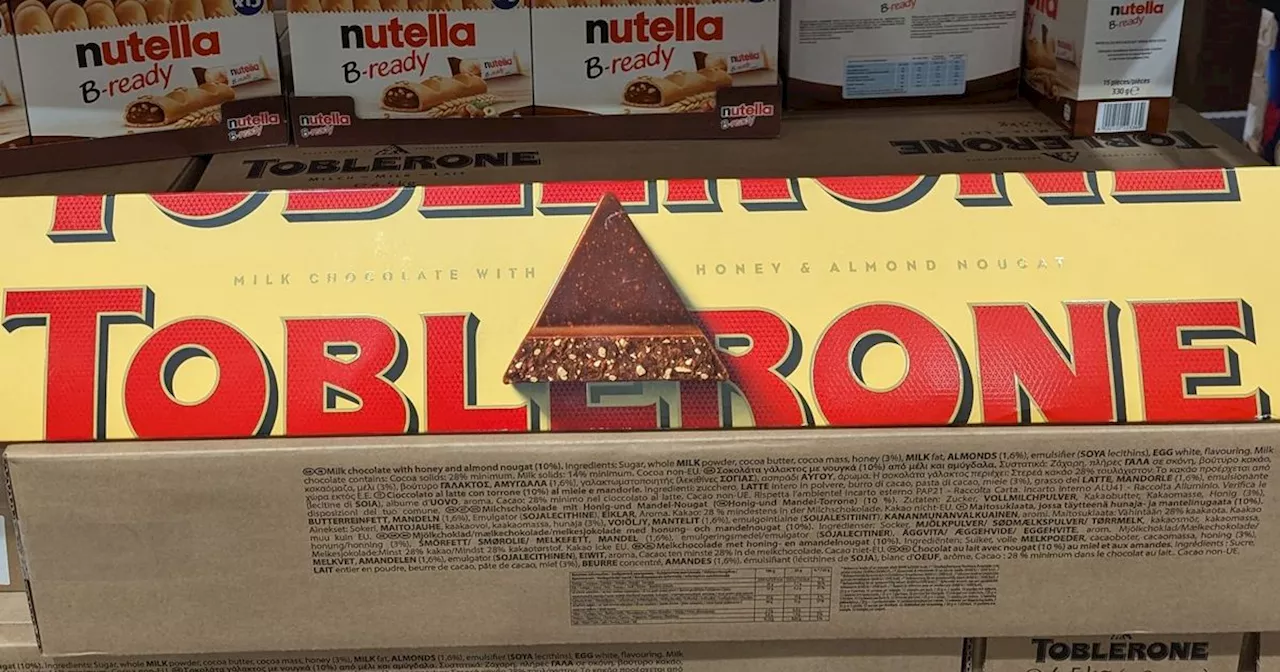 Costco's Giant Toblerone Bar Slashed in Price for Black Friday