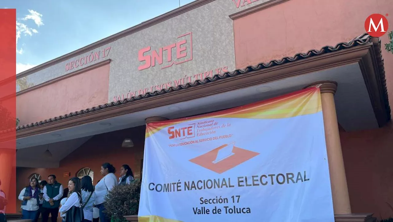 Cuatro planillas competirán en las campañas de renovación del SNTE Sección 17 Valle de Toluca