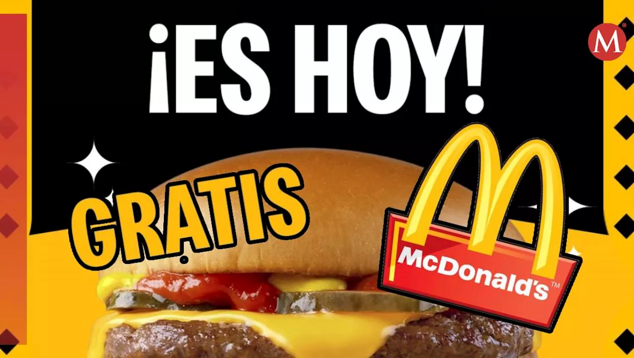 McDonald’s da hamburguesas GRATIS hoy 29 de noviembre: Hasta esta HORA termina la promoción