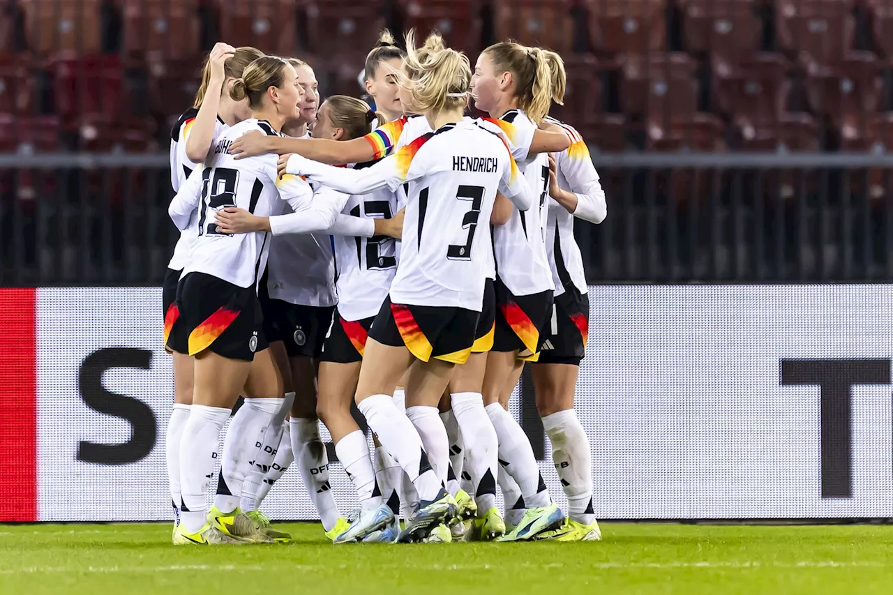 DFB-Frauen drehen auf: 6:0 gegen EM-Gastgeber Schweiz