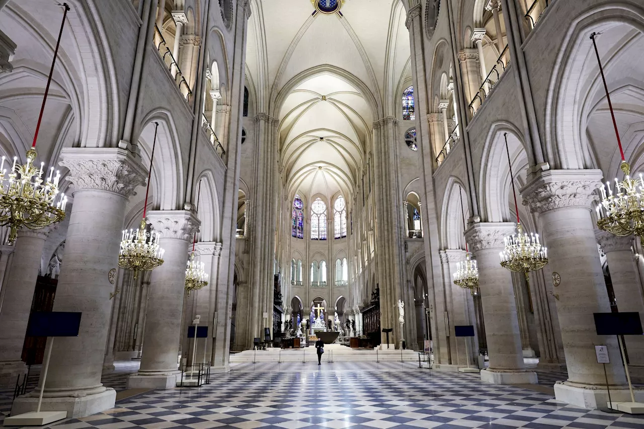 Macron besichtigt Baustelle - Erste Einblicke in Notre-Dame