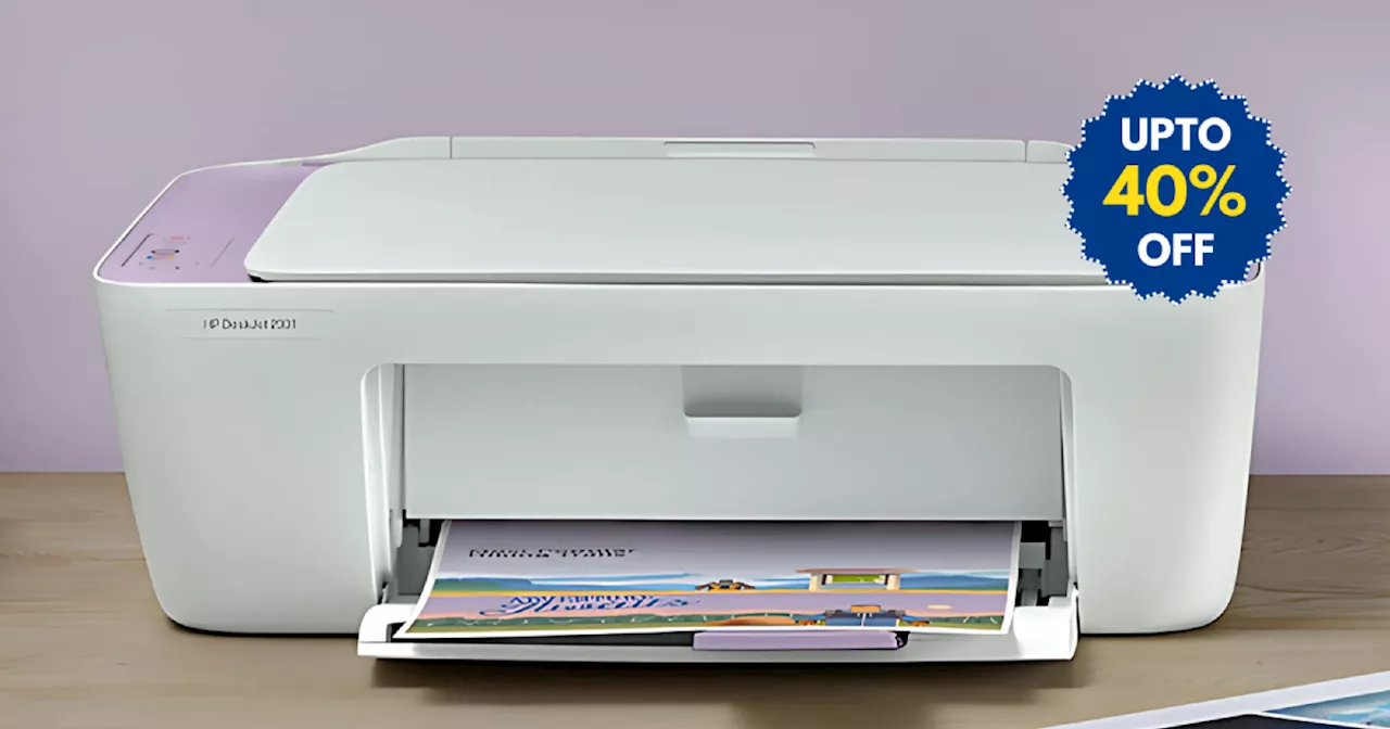 इन Printer For Home पर 40% का डिस्काउंट देख महंगाई ने ओढ़ ली चादर, धूम मचा रही है Amzon की ये अफलातून डील