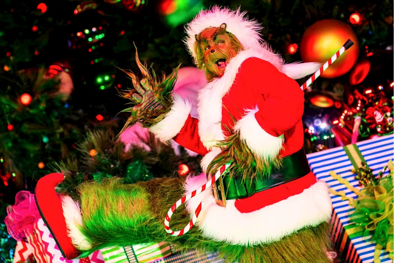 Meet the Grinch, watch the topsy-turvy tree lighting and more at Universal Studios' ‘Grinchmas'