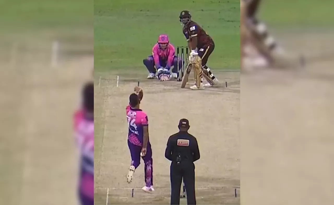 Sunil Narine Clean Bowls Johnson Charles with Stunning Delivery