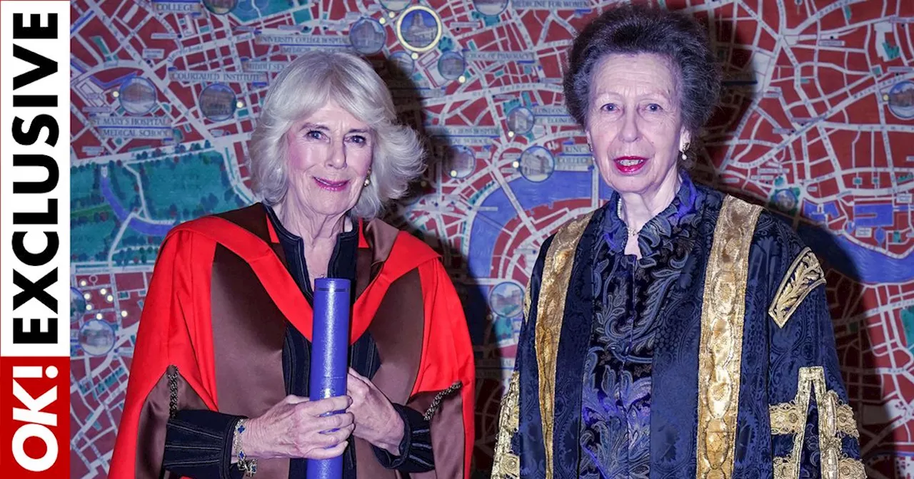 Princess Anne Admires Queen Camilla After Joint Honorary Doctorate Presentation