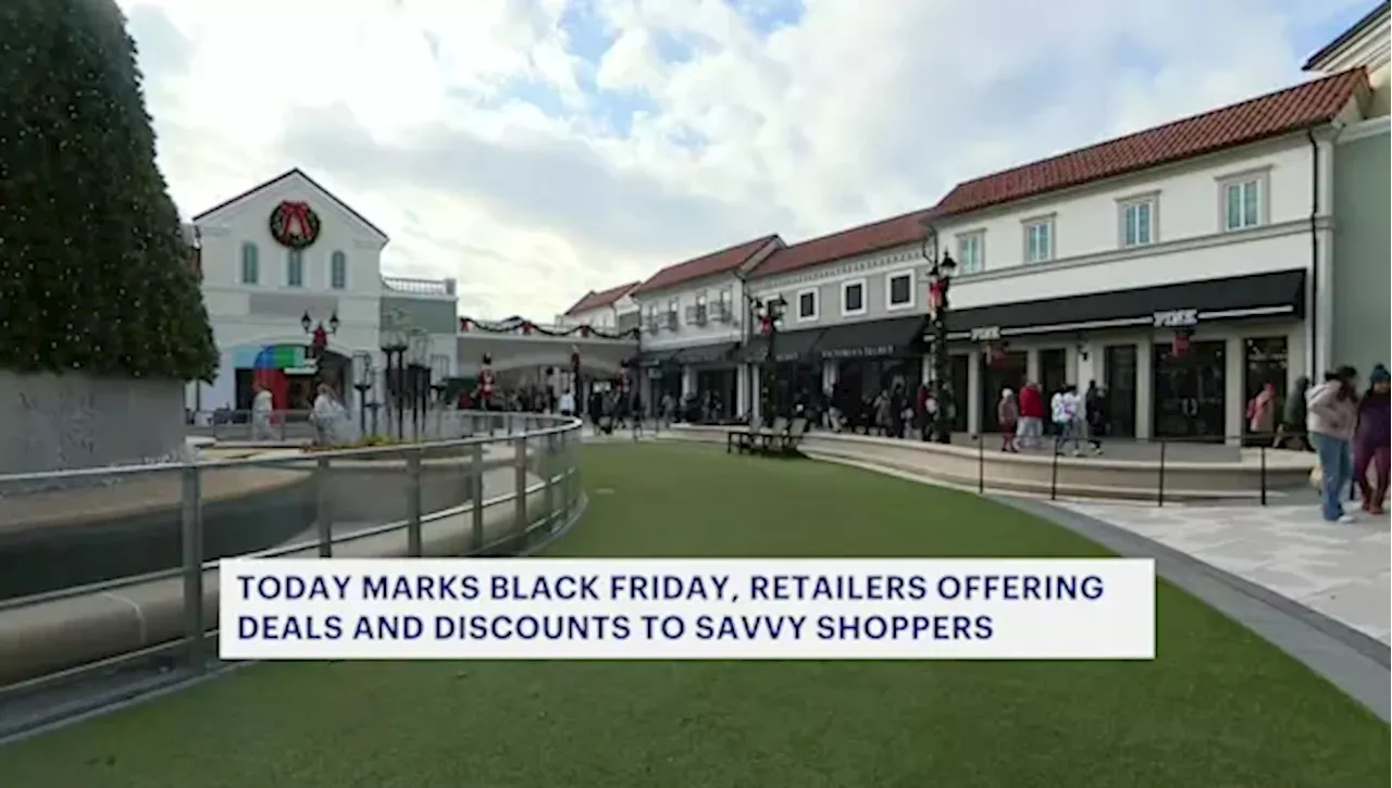 Shoppers check out Black Friday deals at Tanger Outlets in Deer Park