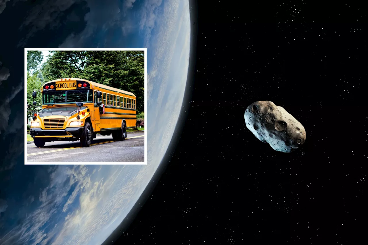 NASA Tracking Bus-Sized Asteroid Approaching Earth Today