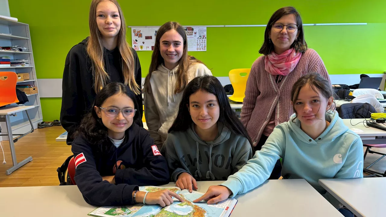 Guatemalische Schülerinnen besuchen österreichisches Gymnasium