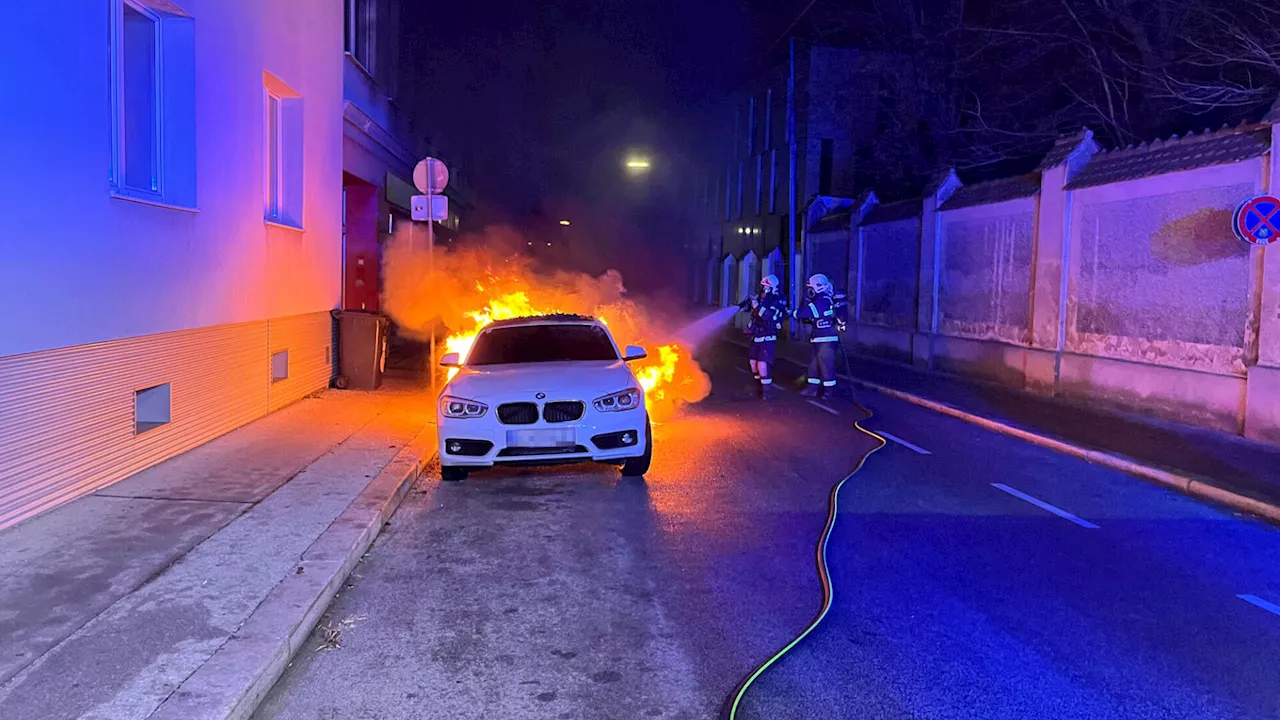 Zwei weitere Auto-Brände befeuern Theorie um Feuerteufel in St. Pölten