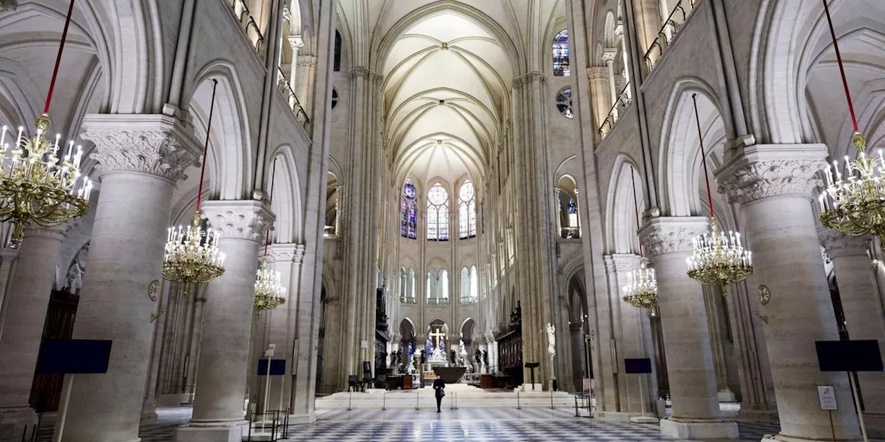 Macron besichtigt Baustelle - Erste Einblicke in Notre-Dame