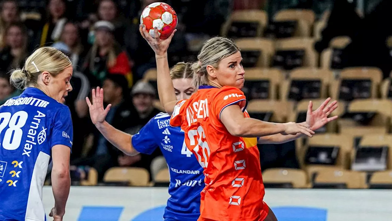 Nederlandse Handbalsters Beginnen EK Met Zege Op IJsland