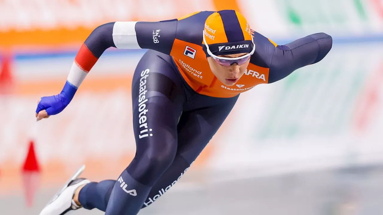 Achter Yoshida pakken Leerdam en Voskamp WB-medailles op 500 meter