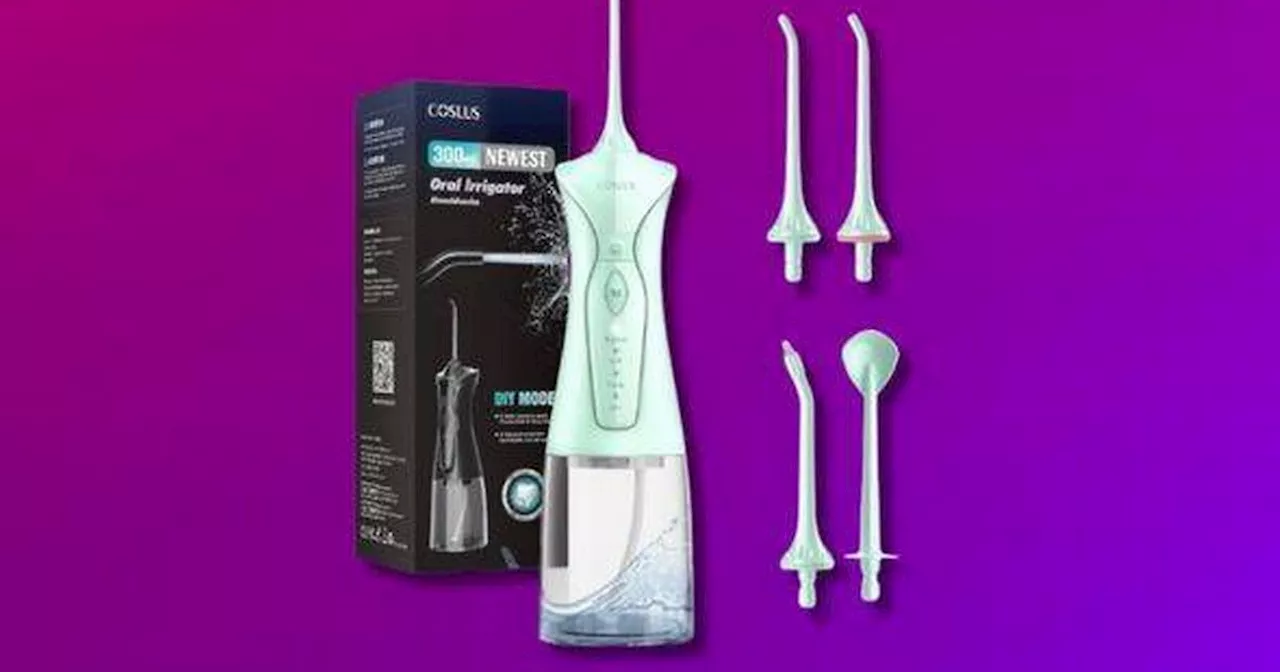 Shoppers Praise COSLUS Water Flosser During Amazon Black Friday Deals