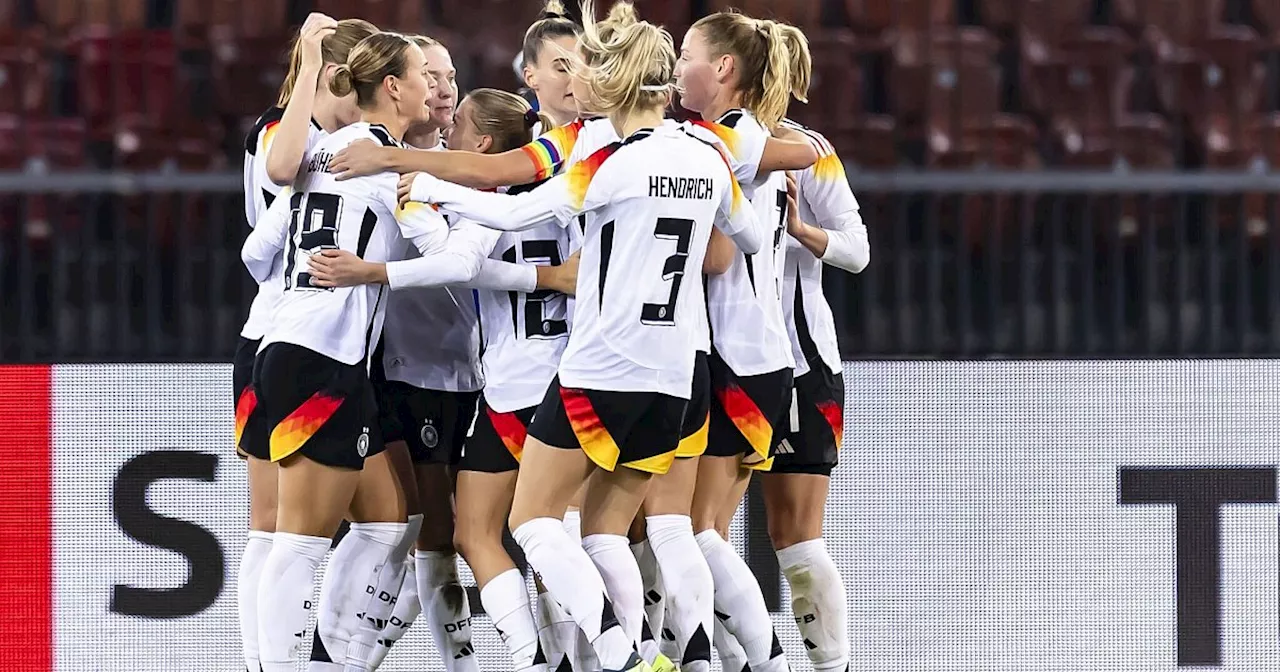 DFB-Frauen drehen auf: 6:0 gegen EM-Gastgeber Schweiz