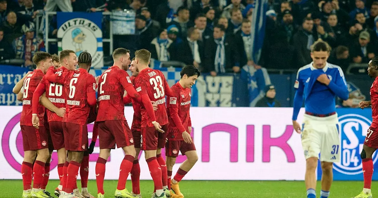 Schalke verliert 0:3 gegen Kaiserslautern