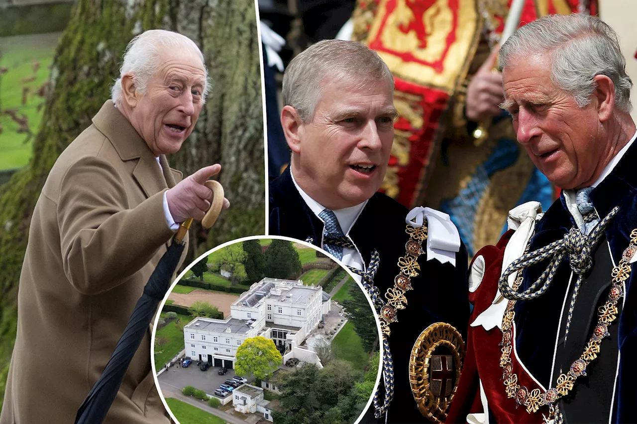 King Charles extends olive branch to Prince Andrew amid feud over Royal Lodge: report