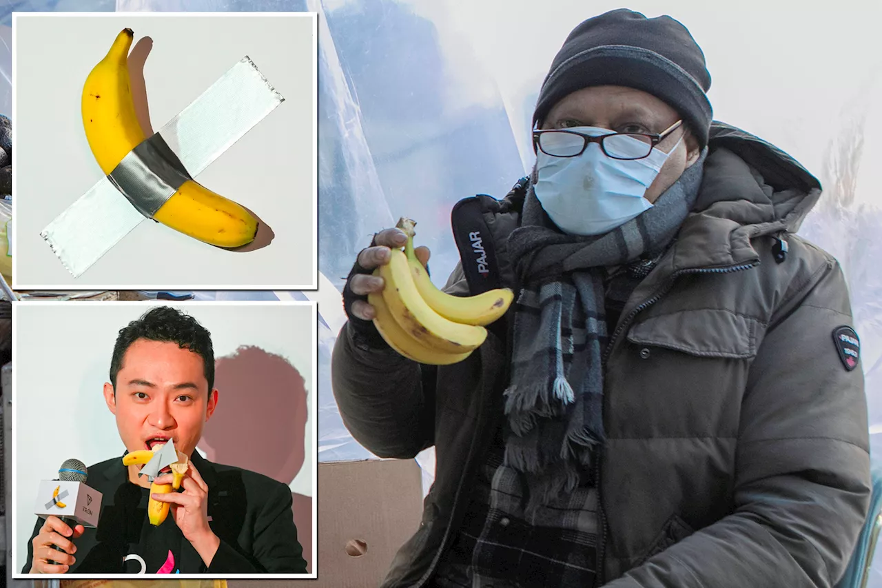 NYC fruit vendor who sold $6.2M banana for pennies is still fuming: 'I got 35 cents'