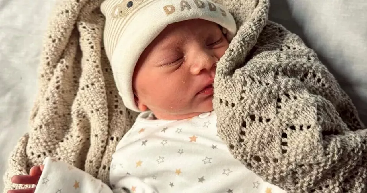 Ashley Cain announces surprise birth of new baby boy as stars send their love