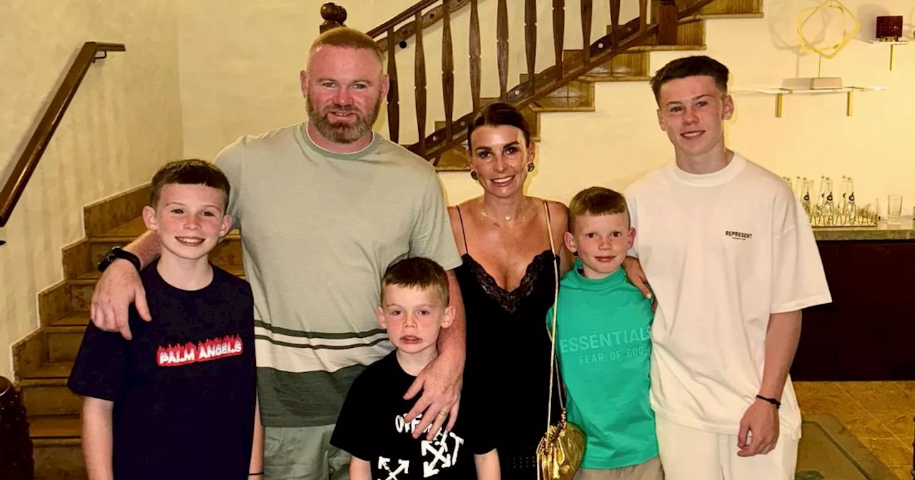 Inside Coleen Rooney's family life - with four sons identical to dad Wayne