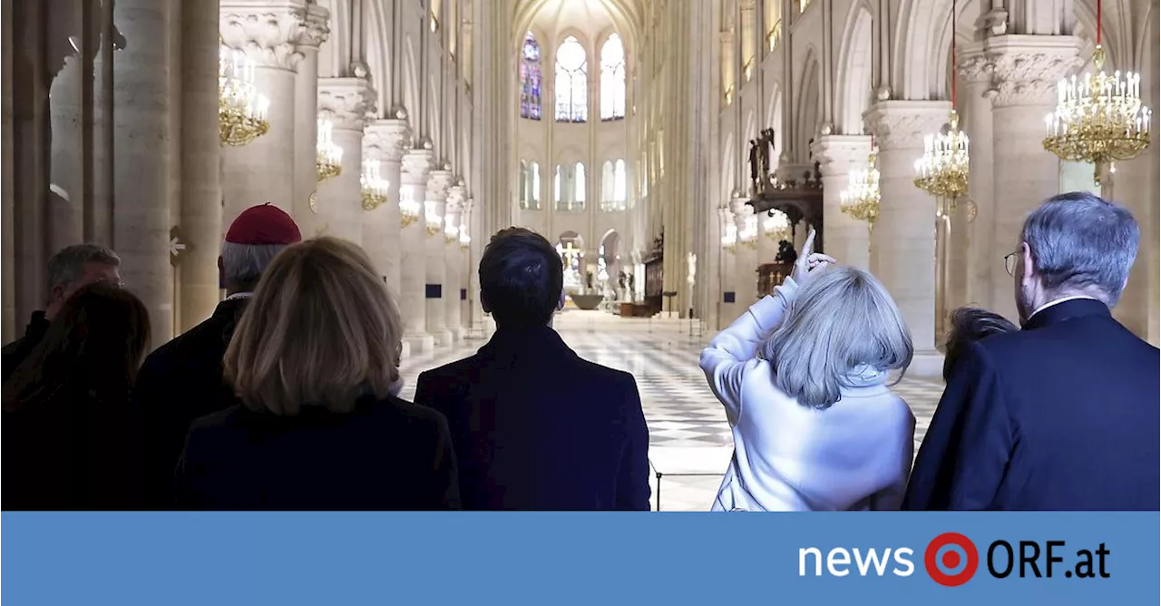 Notre-Dame: Erste Einblicke in renovierten Innenraum