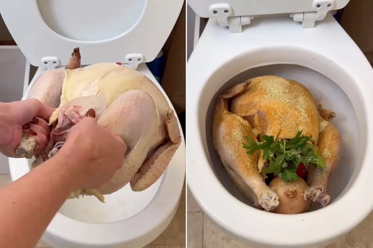 Influencer Goes Viral for Preparing Thanksgiving Turkey in the Toilet: 'Don't Freak Out'