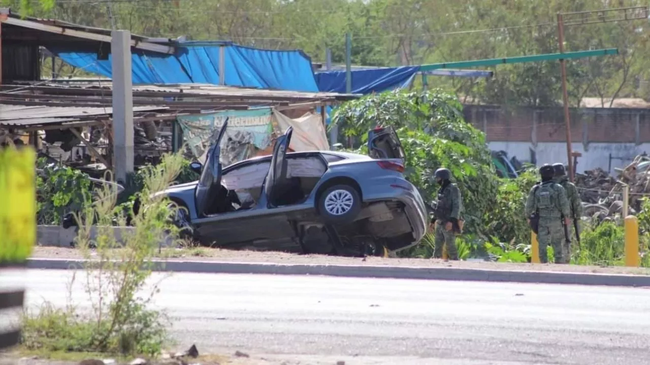 Un muerto y dos heridos en enfrentamiento entre soldados y civiles armados en Culiacán (Video)