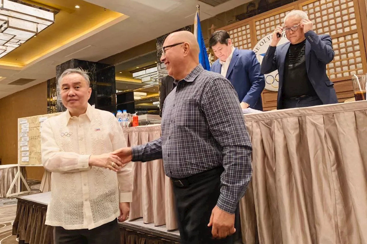 Landslide win: Bambol Tolentino remains as POC president