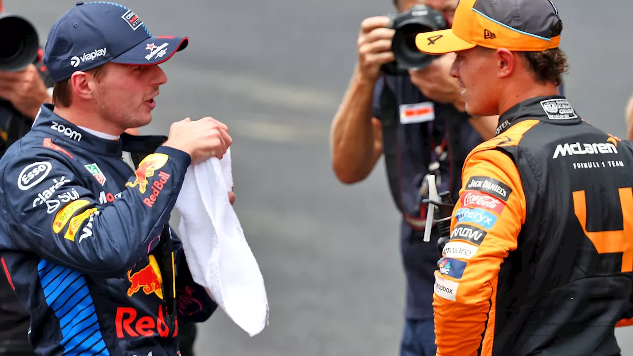 F1: Norris recadre Verstappen, qui pense qu'il aurait été titré 'beaucoup plus tôt' avec McLaren