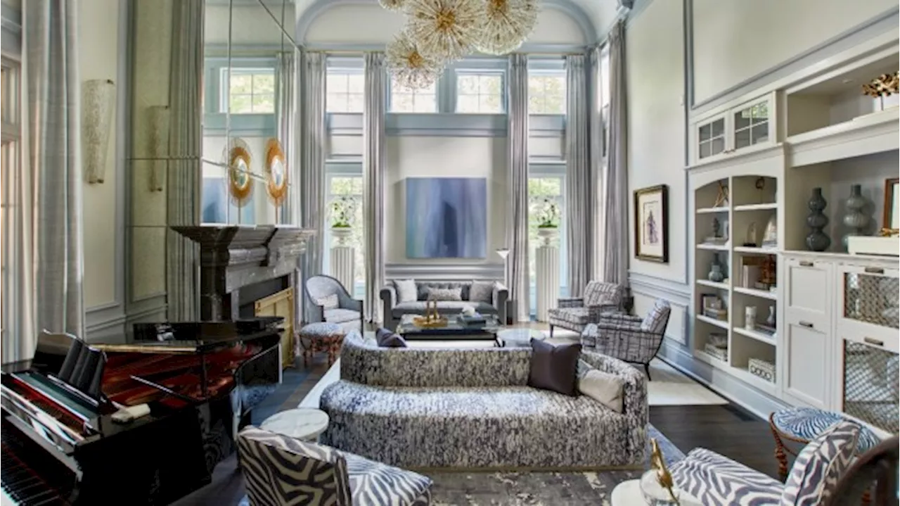 This Maximalist Mansion in Canada Exudes an Eclectic, Art Deco-Inspired Glamour