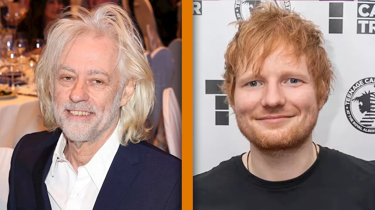 Bob Geldof wil 'in gesprek' met Ed Sheeran over remix van 'Do They Know It's Christmas?'