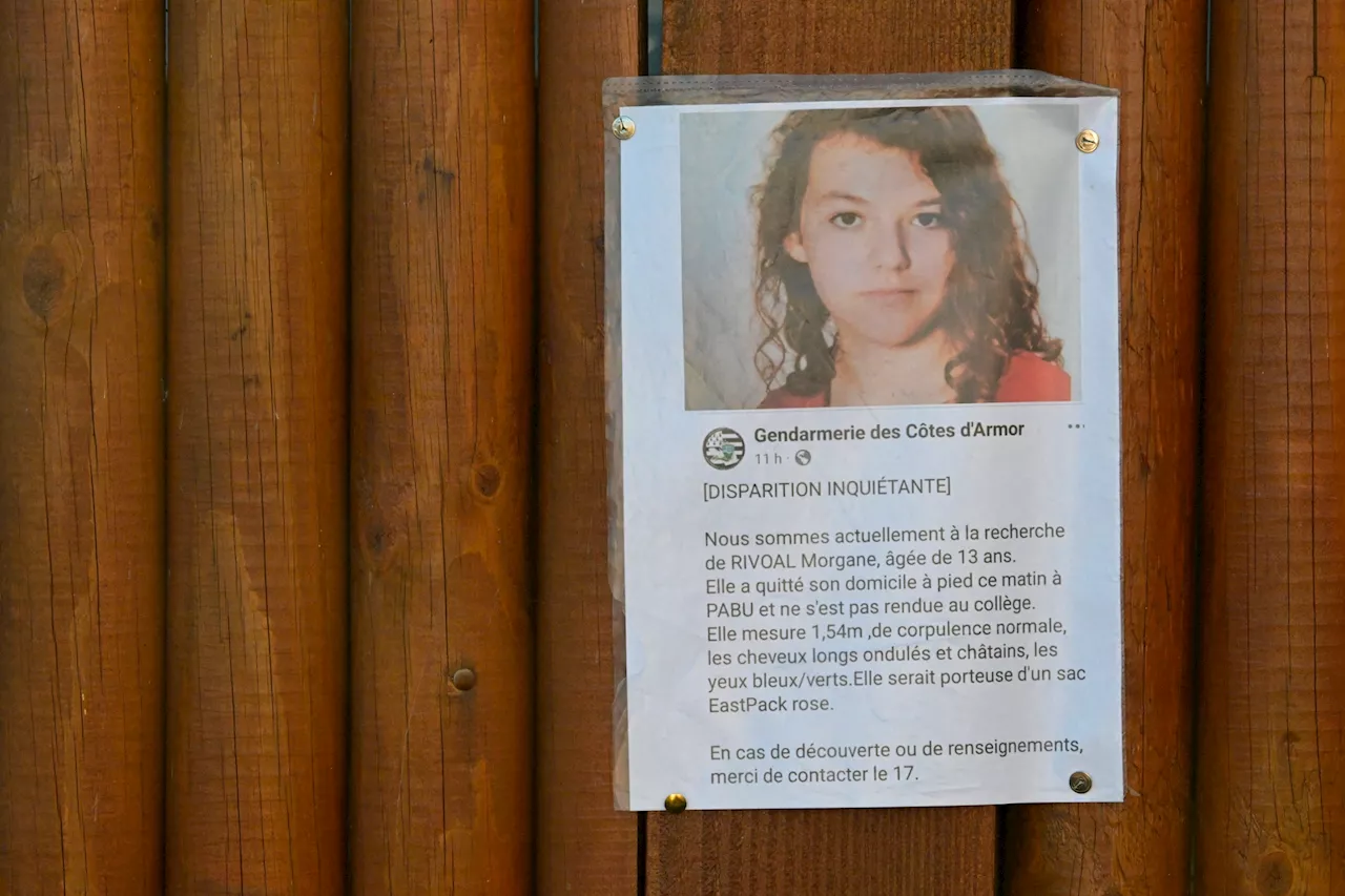 Côtes-d'Armor : ce que l'on sait de la disparition inquiétante de Morgane, 13 ans