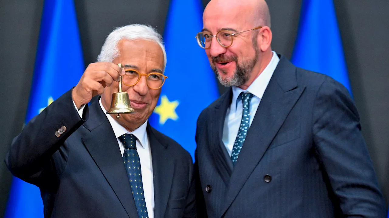 El portugués António Costa sucede a Charles Michel como presidente del Consejo Europeo