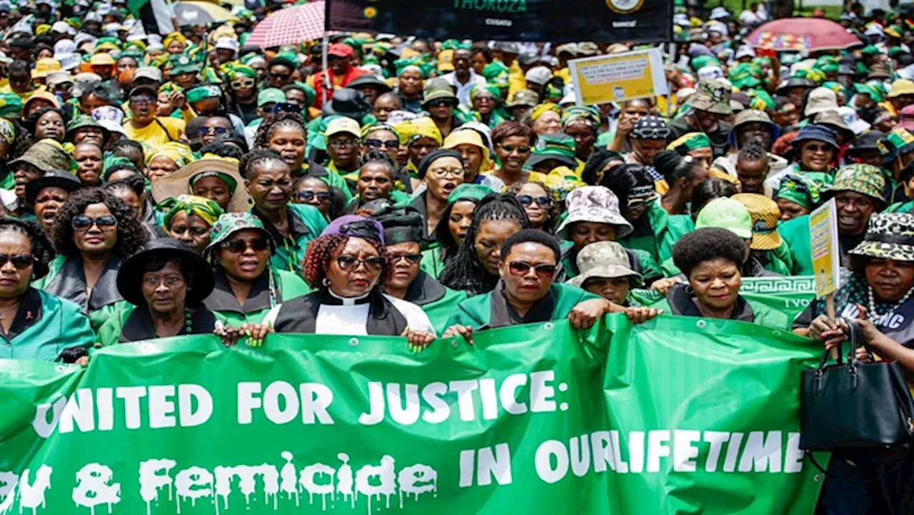 ANC Women's League Marches Against Gender-Based Violence in Pretoria