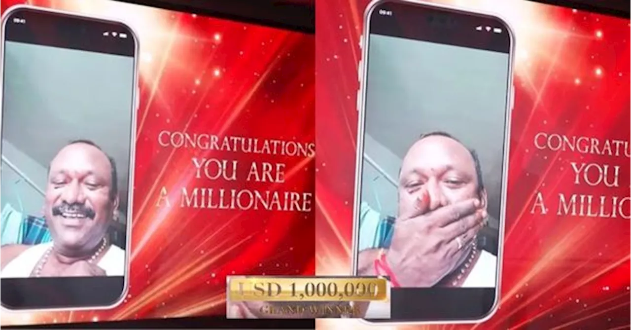 Man Wins USD1 Million Lucky Draw After Spending RM20,000 On Gold Chains For His Wife