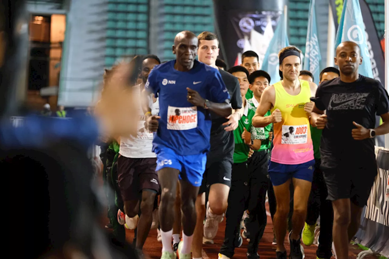 เอเลียด คิปโชเก นักวิ่งมาราธอนชื่อดัง มาร่วมวิ่งกิจกรรม 'ATMBKK2024 x RUNNING ZONE 10K & KIPCHOGE FAN MEET'