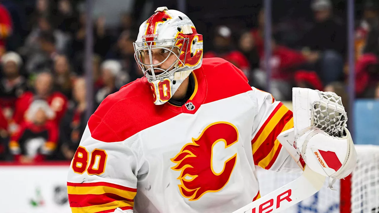 Calgary Flames Goalie Pays Touching Tribute to Johnny Gaudreau