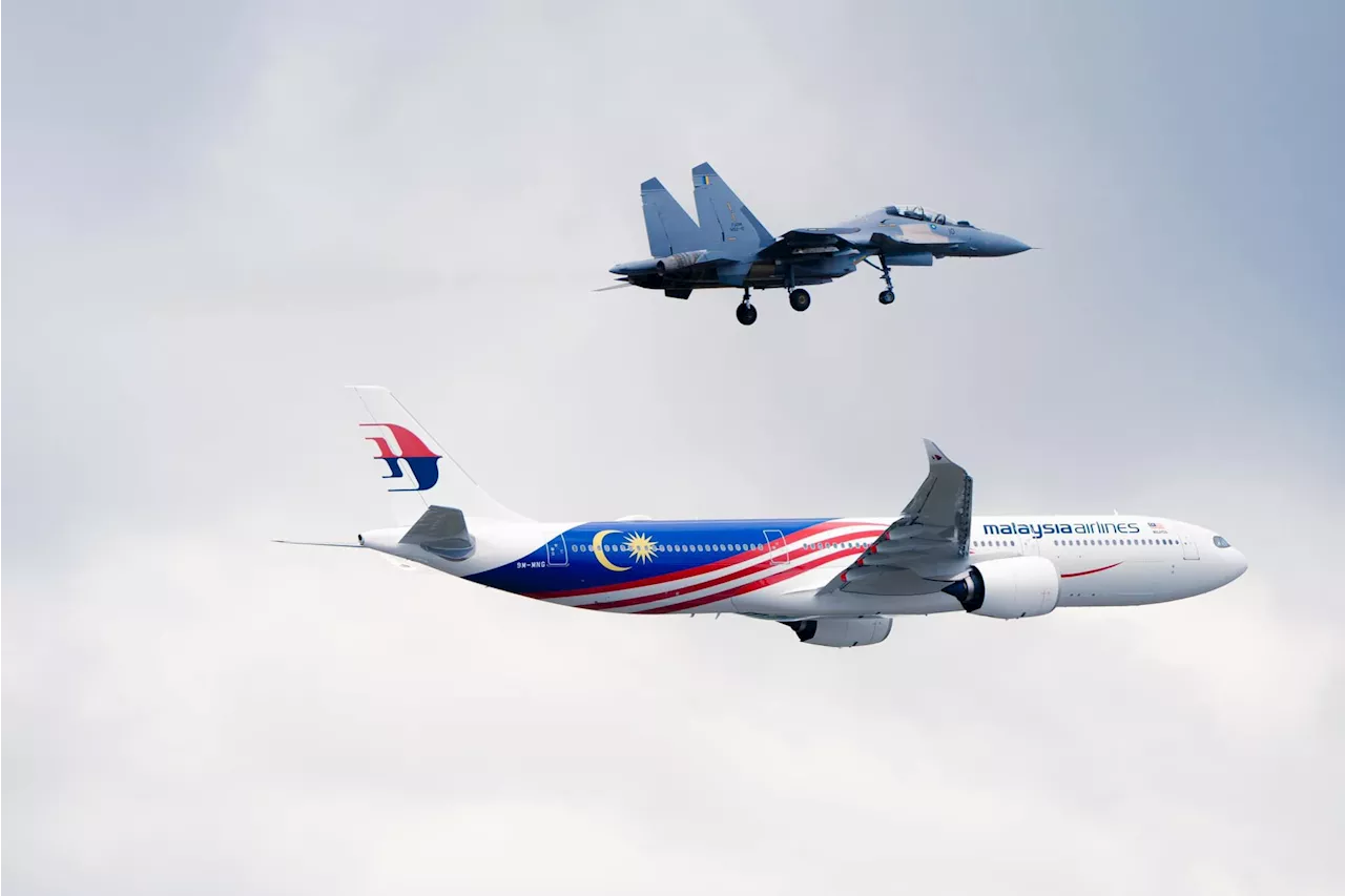 Malaysia Airlines Welcomes First A330-900 with Spectacular Escort