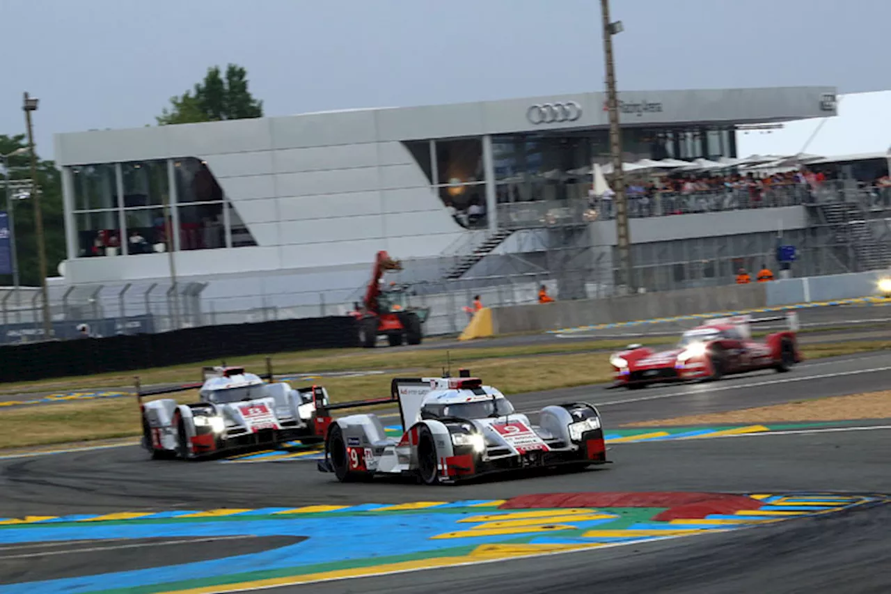 24h Le Mans, 8h: Audi führt nach erstem Drittel