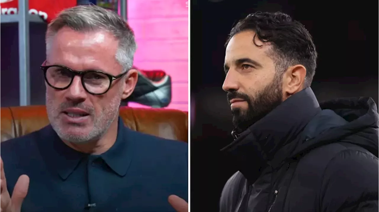 Jamie Carragher completely changes his Man Utd Premier League prediction after Ruben Amorim arrival