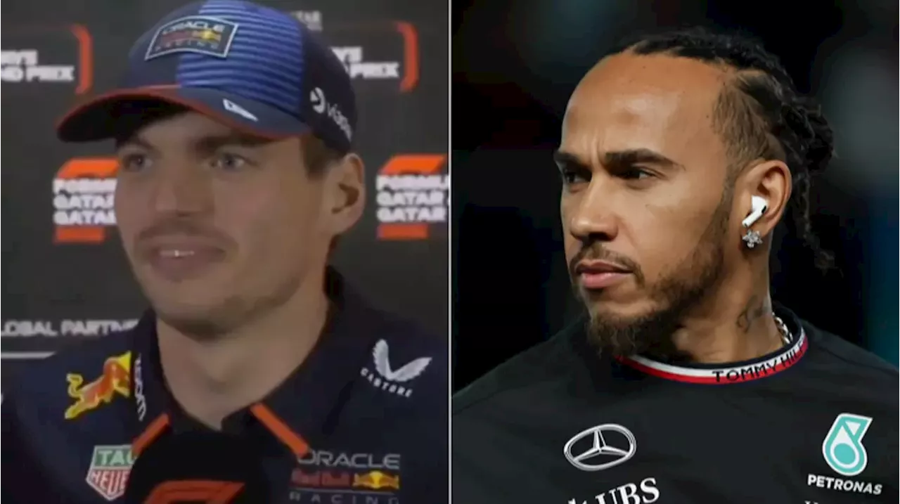 Max Verstappen makes bold prediction over what will happen to Lewis Hamilton at Ferrari next season