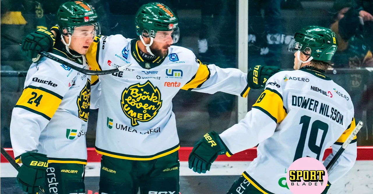 Fredrik Forsberg Nöjd över Umeå IK:s 7-2 Sege över Nybro Vikings