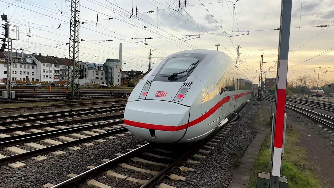 Der Deutschen Bahn fehlen in Berlin ICE-Parkplätze